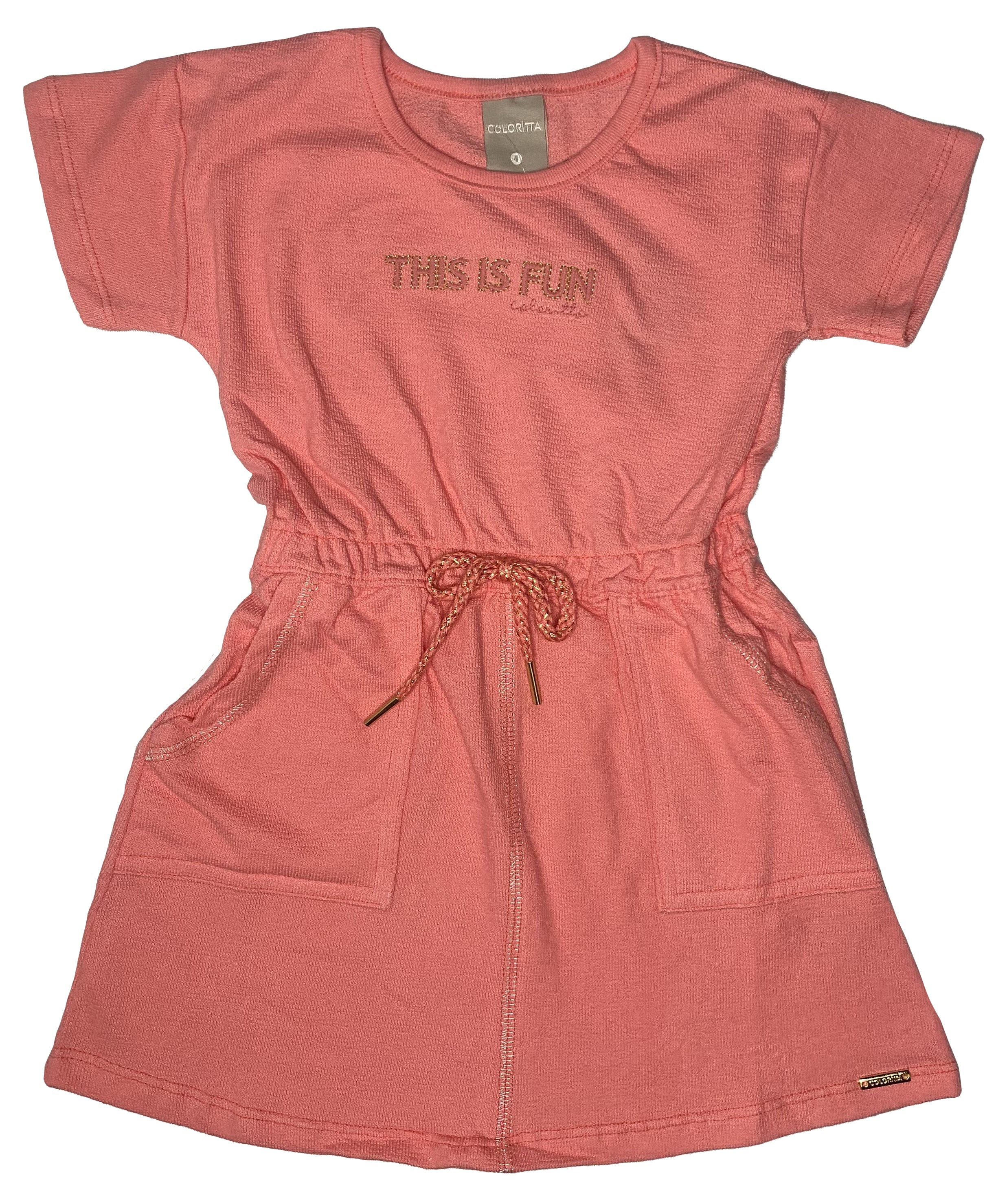 Macacão Infantil Menina Colorittá Rosa