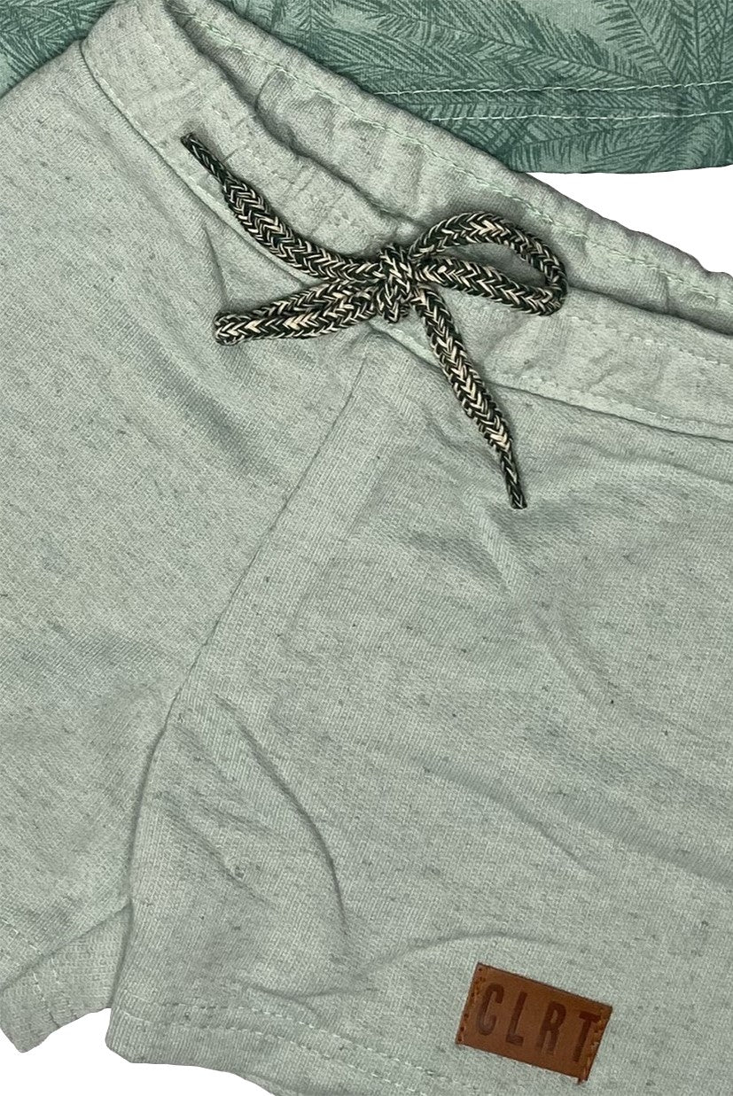 Conjunto Infantil Menino Estampa Coqueiro Colorita